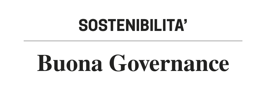 Logo Sostenibilidad: buen gobierno