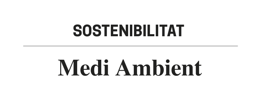 Logo Sostenibilidad: Medio ambiente